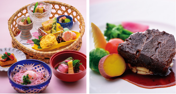 kkrホテル東京_芙蓉_お花見ランチ_たけはし_桜御膳